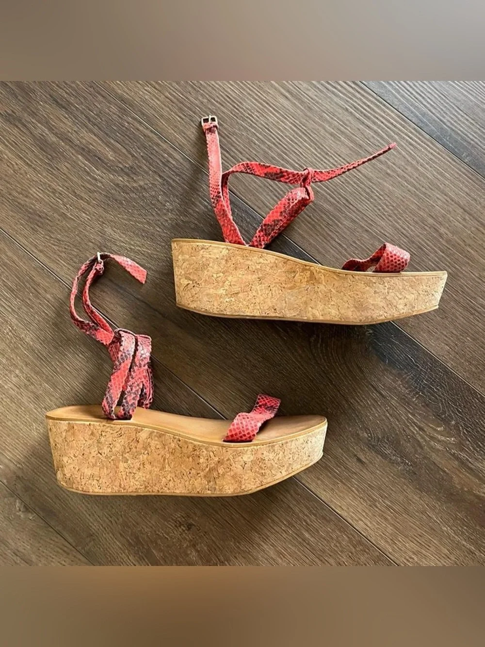 Zara  Strappy Wedges/Sandals